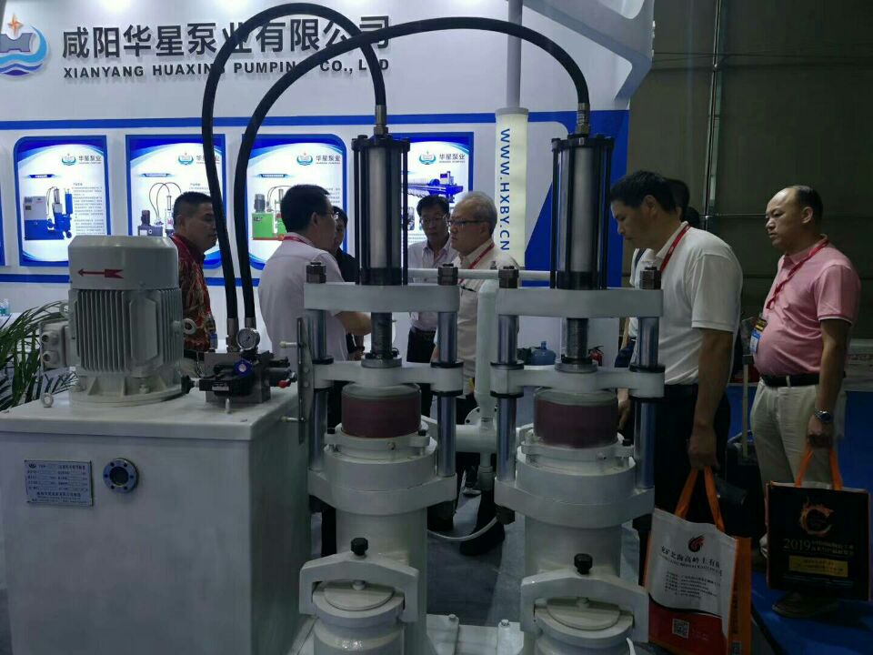 咸陽(yáng)華星泵業(yè)參加2019年廣州陶瓷展會(huì )2