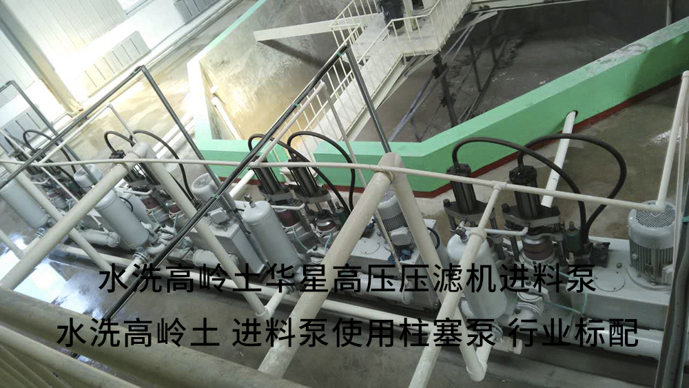 水洗高嶺土高壓壓濾機進(jìn)料泵3 水洗高嶺土高壓壓濾機進(jìn)料泵3