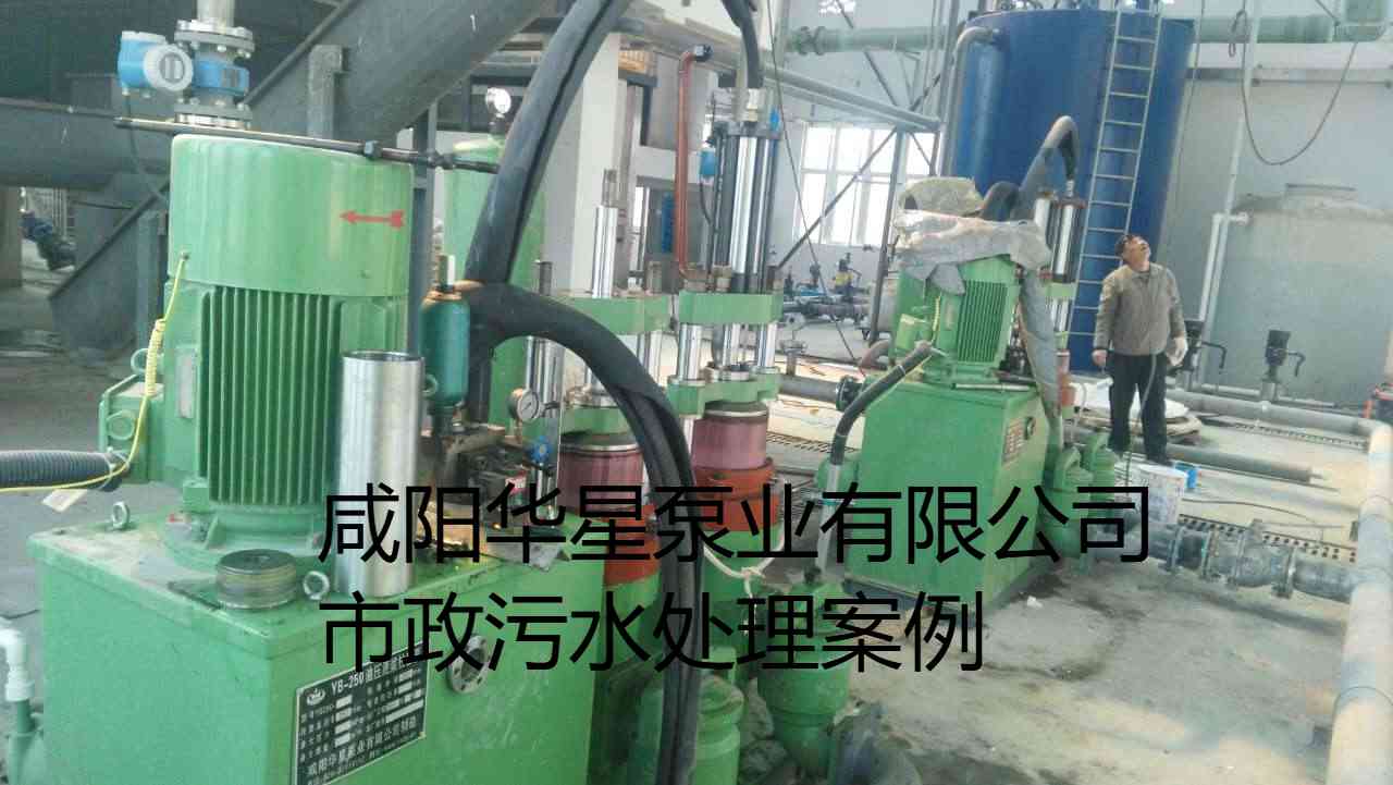 YB250陶瓷柱塞泥漿泵在市政污水處理廠(chǎng)案例-01