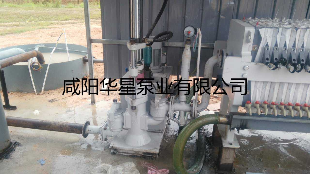 華星陶瓷柱塞泵是用在陶瓷廠(chǎng)處理污水