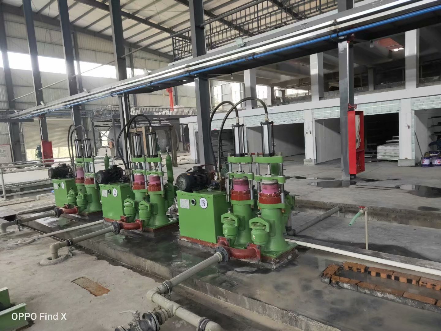 華星陶瓷柱塞泵江西電瓷廠(chǎng)使用現場(chǎng)